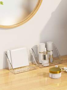 1入組透明書桌收納架