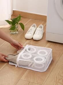 1 pieza Bolsa de lavandería zapato - Blanco - Ver 5