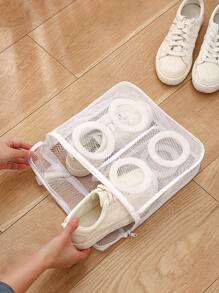 1 pieza Bolsa de lavandería zapato - Blanco - Ver 6