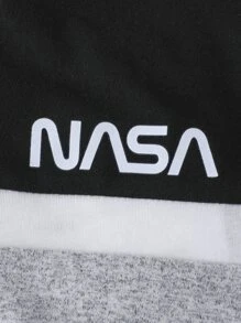 Boys Letter Graphic Colourblock Tank Top - Multicolor - View 4