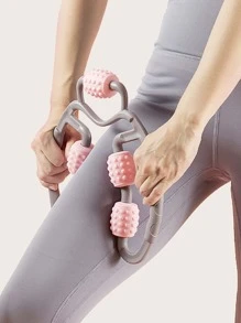 1入組可旋轉小腿肌肉按摩器 - 灰色 - 查看 3