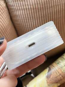 Animal Print 1pc Cow Pattern Case Compatible With AirPods Compatible With Airpods1/2 AirPods Pro - Multicolor - View 3