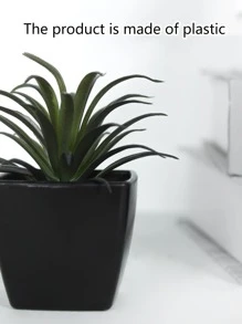 1 cái/3 cái/5 cái Cây mọng nước mini nhân tạo hình cỏ dứa trồng trong chậu - Trang trí trung tâm phòng khách, phòng ngủ, bàn ăn - Nhiều màu - Xem 10