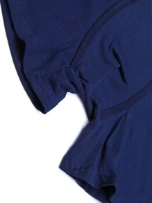 Hombres 3 piezas Calzoncillos boxer con estampado de letra - Multicolor - Ver 5