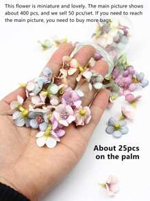 50/150/300 bông hoa cúc giả mini nhiều màu sắc, hoa lụa trang trí dùng cho phòng, vườn, bàn ăn, bình hoa, trang trí nhà cửa, năm mới, ngoài trời, đám cưới, phòng khách tự làm, hộp kẹo, vòng hoa, trang trí mùa thu. - Nhiều màu - Xem 3