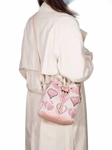 Túi Crossbody Nữ Dây kéo Thùa khuyết Hình học Có thể điều chỉnh được Giải trí - Nhiều màu - Xem 2