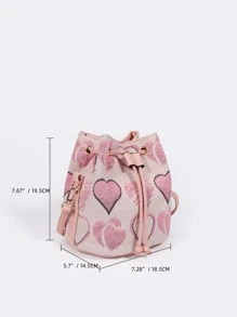 Túi Crossbody Nữ Dây kéo Thùa khuyết Hình học Có thể điều chỉnh được Giải trí - Nhiều màu - Xem 3