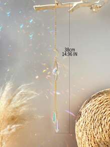 1 pieza Colgante de pared con diseño de luna cristal - Multicolor - Ver 4