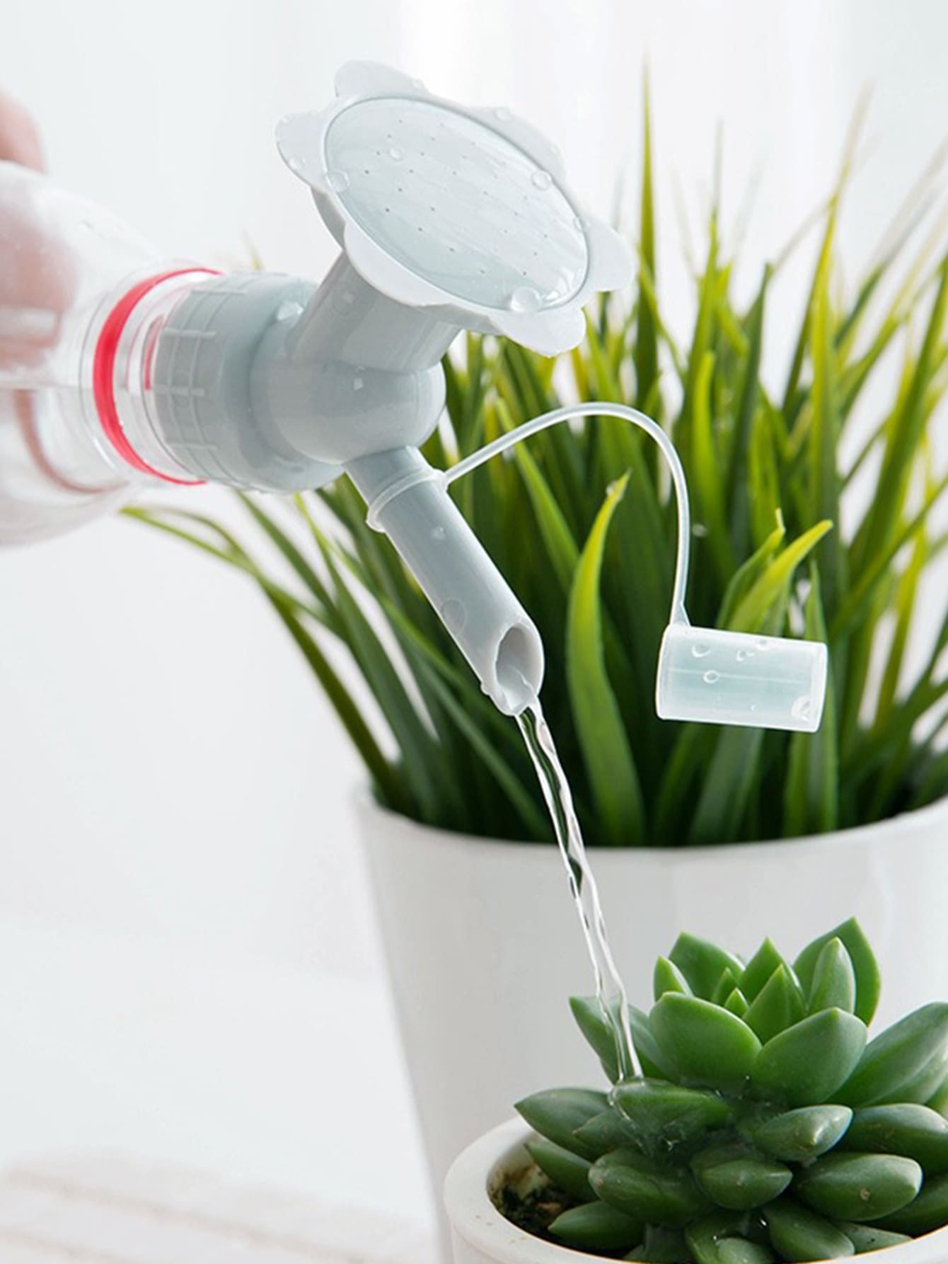1pc Random  Color 2 In 1 Watering Can Nozzle, Creative Sunflower Design Multifunction Watering Sprinkler Head, For Home Garden