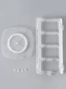 1pc Clear Jewelry Storage Rack - Clear - View 5