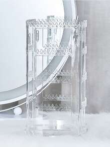 1pc Clear Jewelry Storage Rack - Clear - View 7