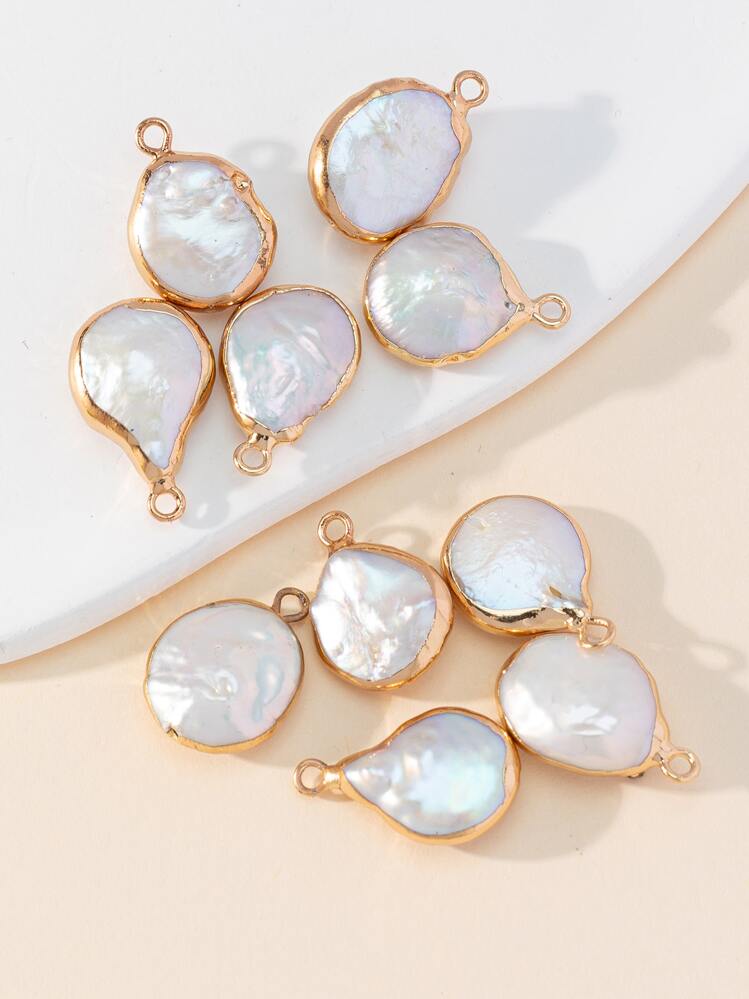 1pc Random Faux Pearl DIY Pendant - Multicolor - View 2