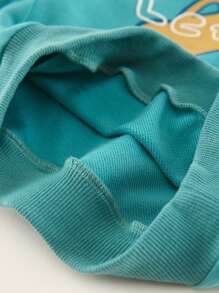 小男童卡通圖案運動衫