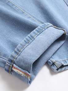 Uomo Jeans strappati con catena - Lavaggio chiaro - Visualizzare 3