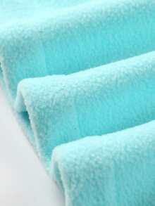 YINGZIFANG Toddler Boy Colourblock Letter Patched Detail Zipper Front Coat - Multicolor - View 3