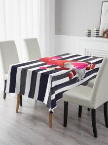 1pc Gonk Print Tablecloth - Multicolor - View 3