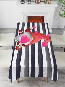 1pc Gonk Print Tablecloth - Multicolor - View 4