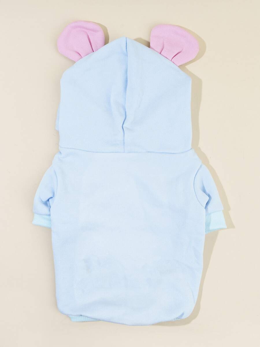 PETSIN เสื้อฮู้ด สัตว์เลี้ยง หู หมี ออกแบบ | SHEIN TH