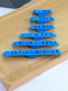 6入組字母設計模版 - 藍色 - 查看 4