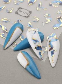 FULL BEAUTY 2 láminas de pegatinas de uñas con diseño de mármol para uñas, pegatinas de uñas para bricolaje pegatinas de uñas
pegatinas uñas
uñas pegatina
calcomanías para uñas decoración de uñas pegatinas de uñas pegatinas para uñas etiqueta engomada - Plateado - Ver 5