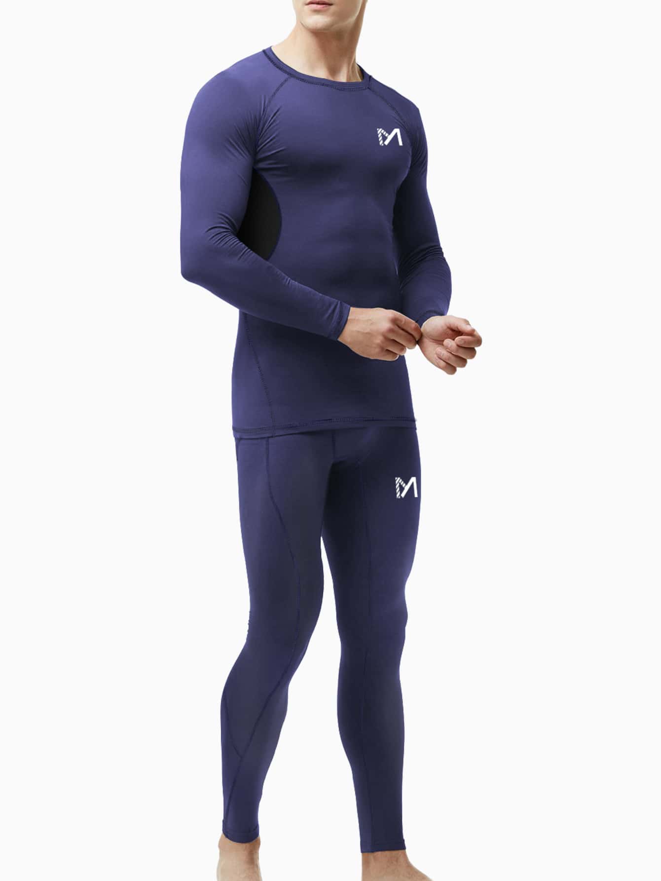 Conjunto Deportivo Con Costuras Superiores Y Manga Raglán Con Estampado Geométrico Para Hombre, Ropa De Gimnasio Para Hombre, Traje Deportivo, Chándal