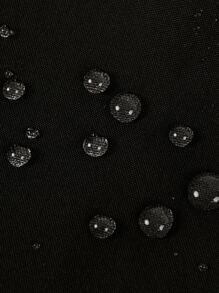 MADHERO 男士长袖飞行员夹克，轻薄修身软壳防风外套，秋季款 - 黑色 - 查看 7