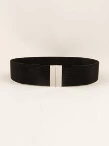 Metal Buckle Belt Halloween Summer, School Fall, Autumn, Halloween - Black - View 1