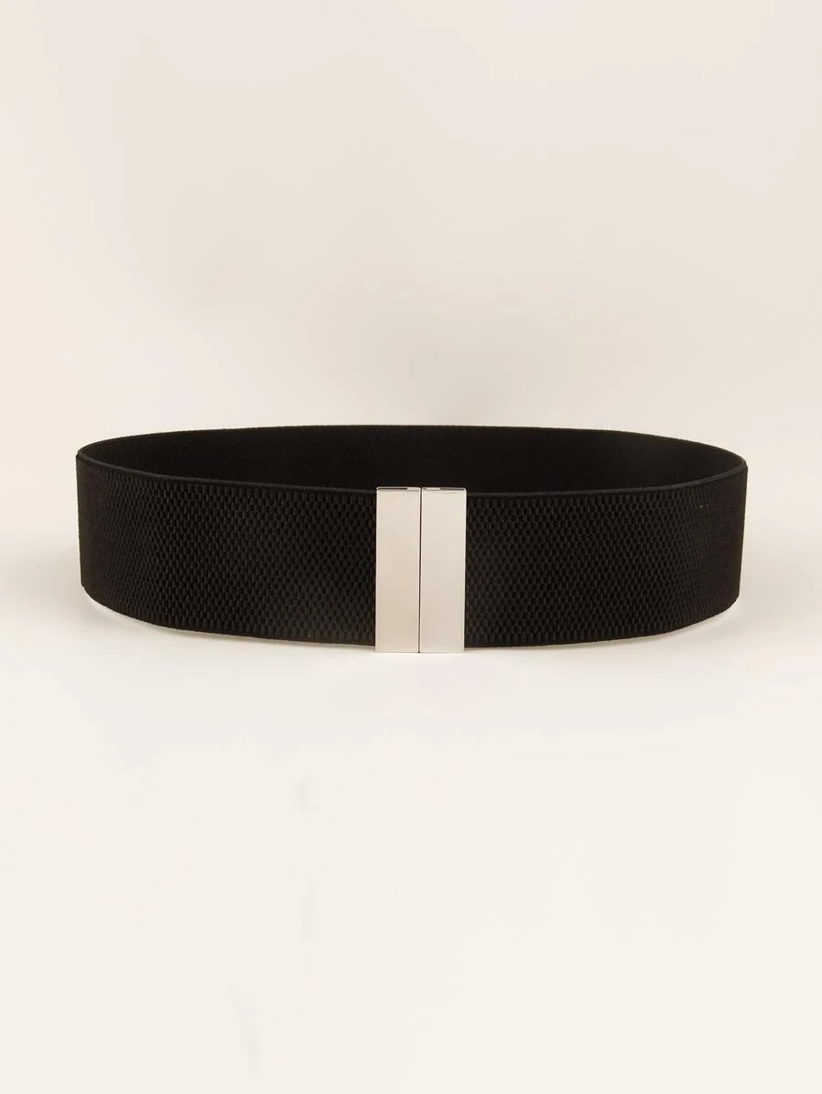 Metal Buckle Belt Halloween Summer, School Fall, Autumn, Halloween - Black - View 1