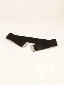 Metal Buckle Belt Halloween Summer, School Fall, Autumn, Halloween - Black - View 5