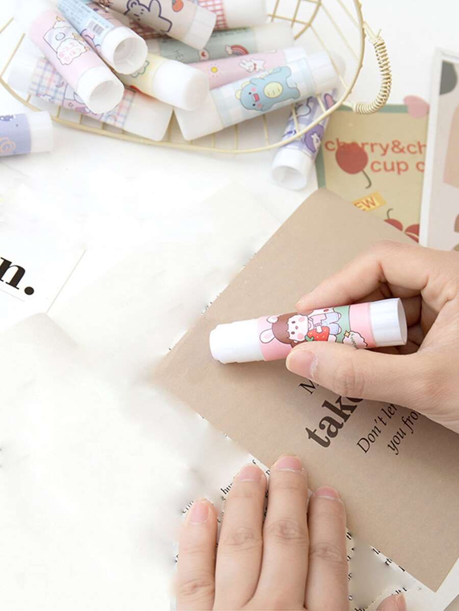 1pc Cartoon Graphic Glue Tape - Multicolor - View 1