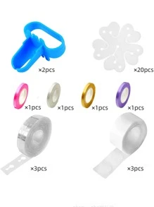 32 piezas Set Accesorio globo - Multicolor - Ver 3