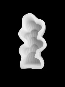 1pc Heart Design DIY Silicone Mold - Clear - View 2