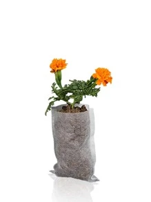 100 piezas Bolsa de cultivo unicolor - Blanco - Ver 3