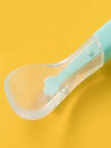 1pc Silicone Multifunction Spoon - Pink - View 4