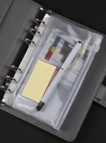 5pcs Random Color Binder Pocket