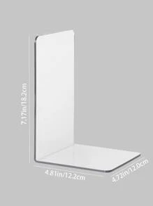 1入組極簡風格隨機色檔書板 - 彩色 - 查看 3