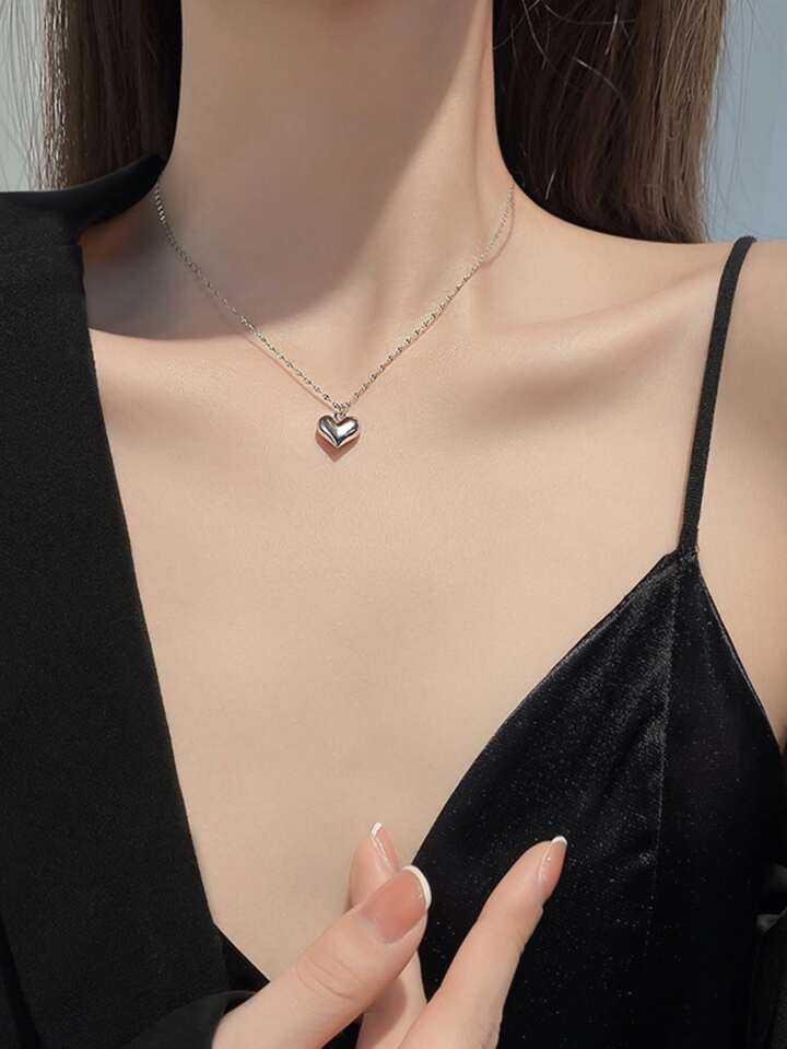 ハートチャーム ネックレス | SHEIN JAPAN