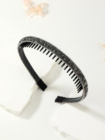 鑽石裝飾頭飾,優雅時尚