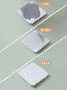 6 piezas Portavasos absorber agua de color al azar - Multicolor - Ver 4