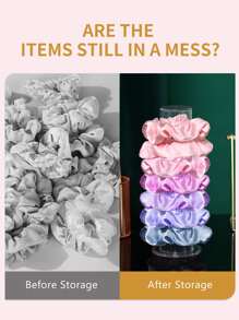 1 Pieza De Estante De Almacenamiento Transparente Para Coleteros, Regalo Para El Día De San Valentín - transparente - Ver 5