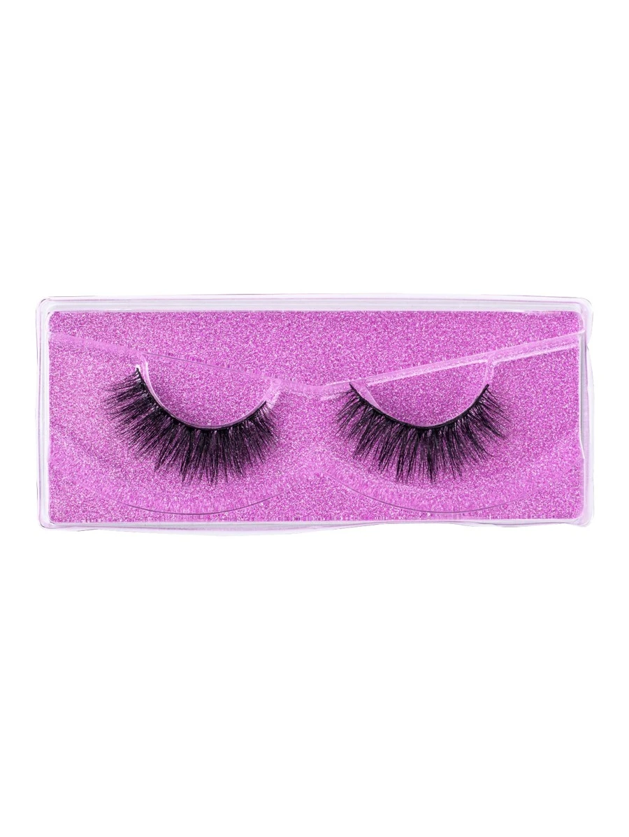 1 Pair Of Complete Eyelashes Thick Curling 14mm Fluffy Slim Fake Eyelashes Daily EXTRA Long Is Naturally Slender - Black - View 1