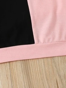 Bộ hai mảnh Gái Tương phản ràng buộc Khối Màu Giải trí - Nhiều màu - Xem 4