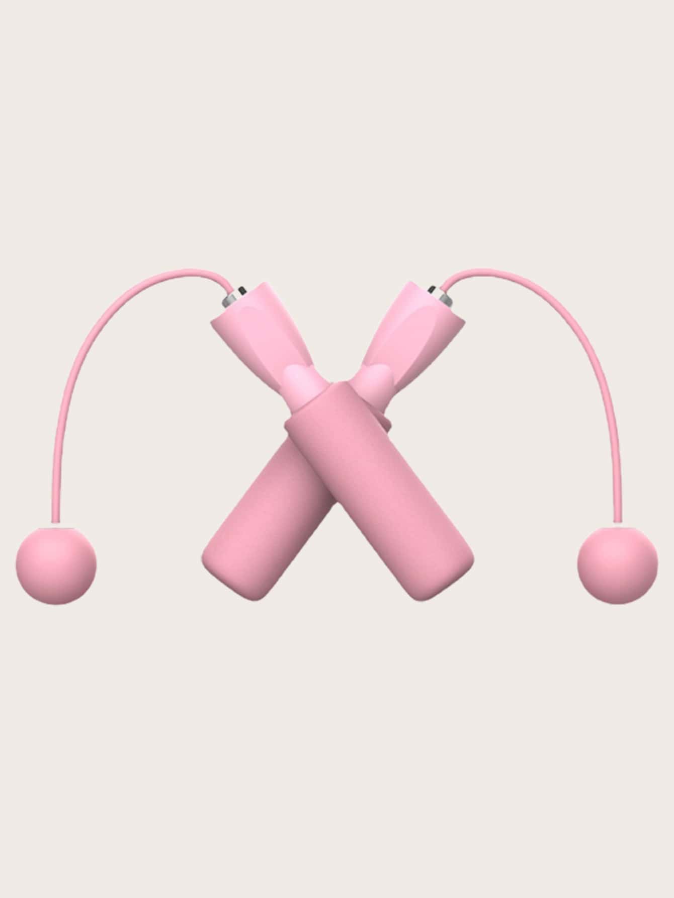 2 piezas Comba liso sin cable - Rosa - Ver 1