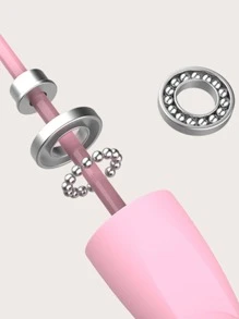 2 piezas Comba liso sin cable - Rosa - Ver 3