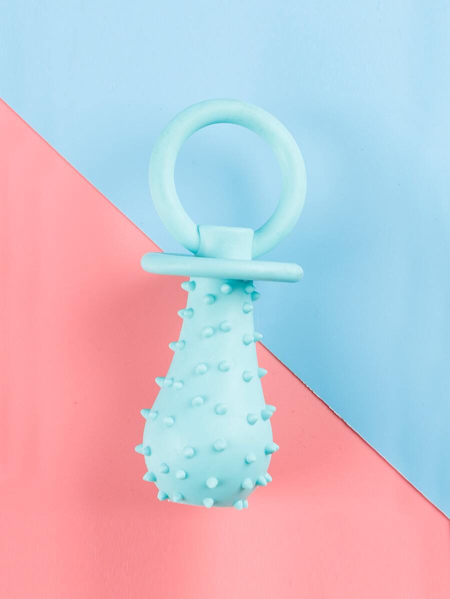 1pc Pacifier Design Pet Sound Toy - Blue - View 1