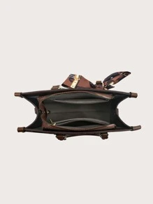 Large Capacity Patterned Tote Bag, Suitable For Women's Daily Use - Multicolor - View 8