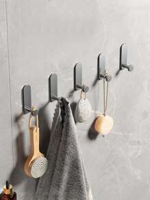 QYeah 1pc Punch-free Wall Hook - Black - View 2