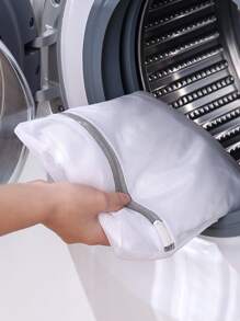 1pc Plain Laundry Bag,Spring,Minimalist,Summer Tops