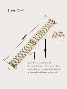 Dây đồng hồ chắc chắn tương thích với Apple Watch - Vàng - Xem 4