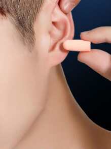 1pair Random Color Earplugs, Soft Sleeping Earplugs For Household, Office, Travel - Multicolor - View 7